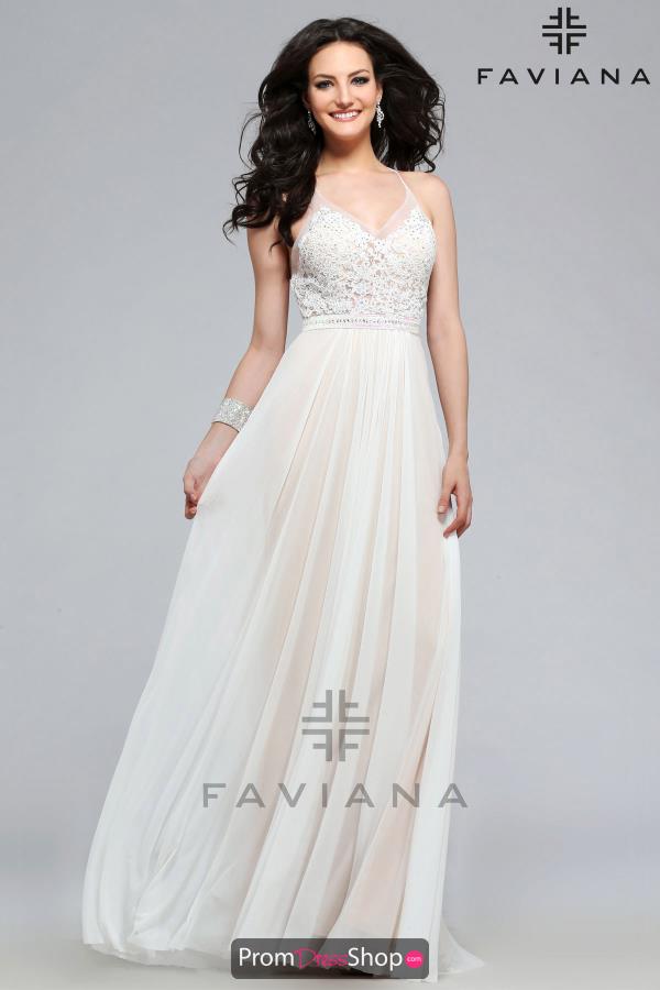 Criss Cross Faviana Dress 7717
