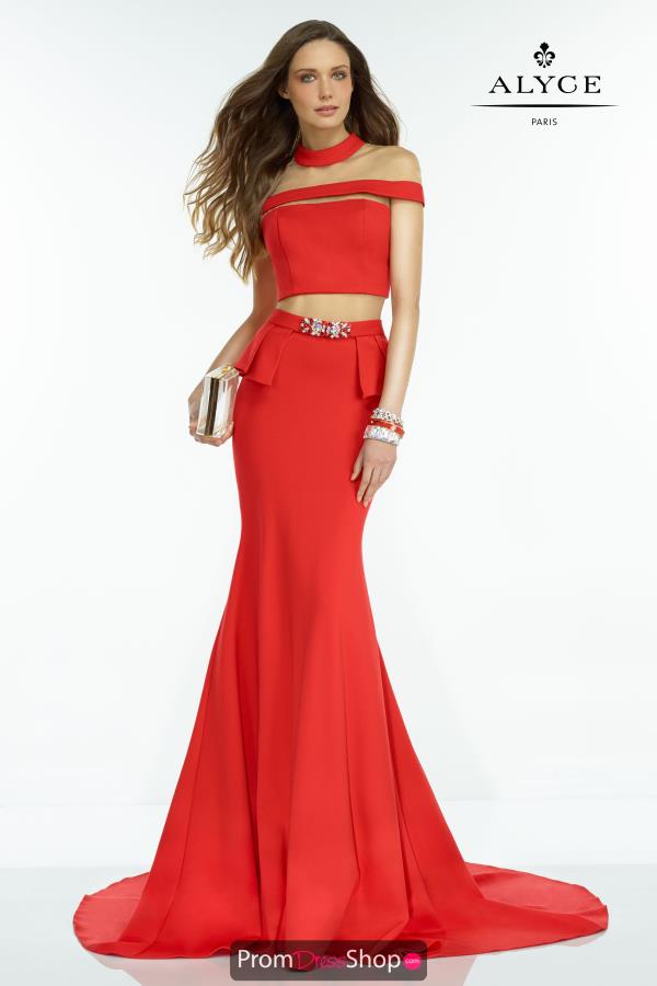 Sexy Long Alyce Paris Dress 2527