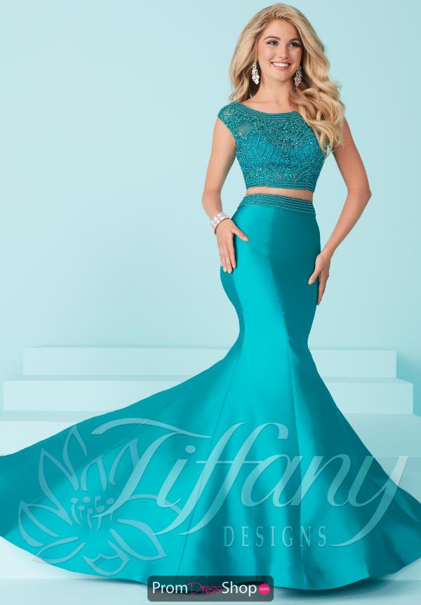 Tiffany Sleeved Mermaid Dress 16225