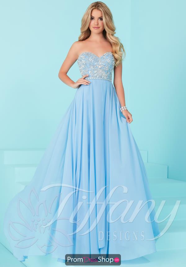 Tiffany Strapless Beaded Dress 16231