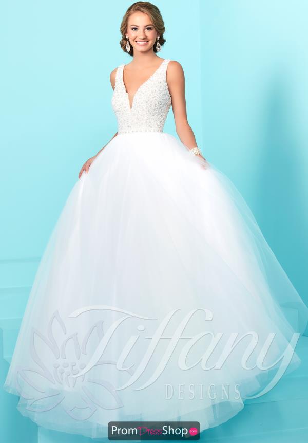 Tiffany Beaded A Line Dress 16241