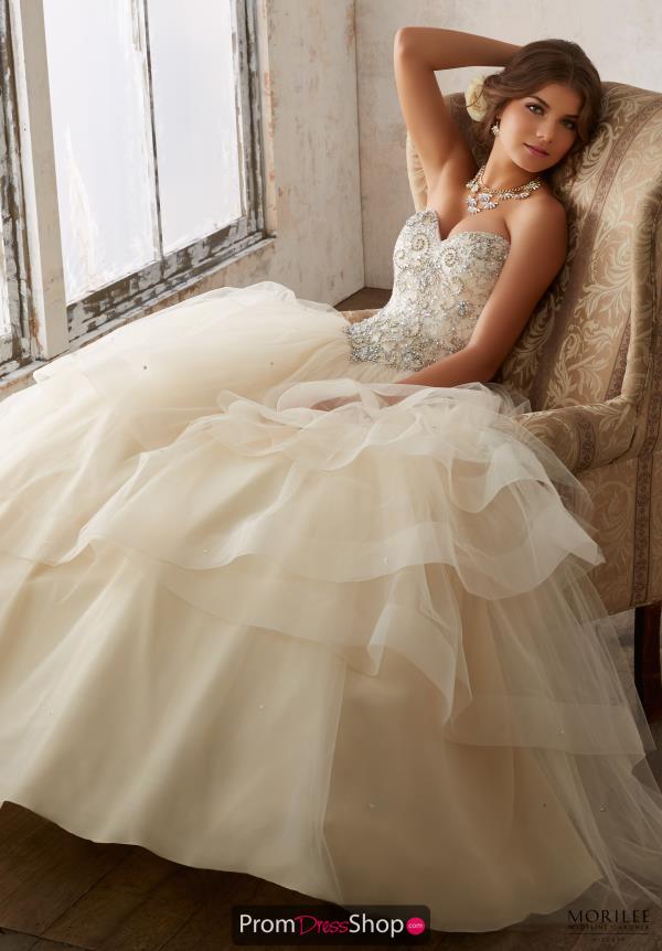 Vizcaya Lace Back Corset Dress 89130