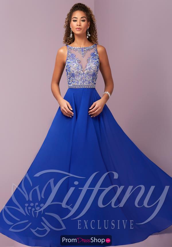 Tiffany LOng A Line Dress 46101