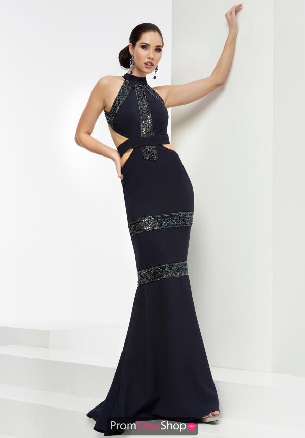 Fitted Long Jasz Couture Dress 5929