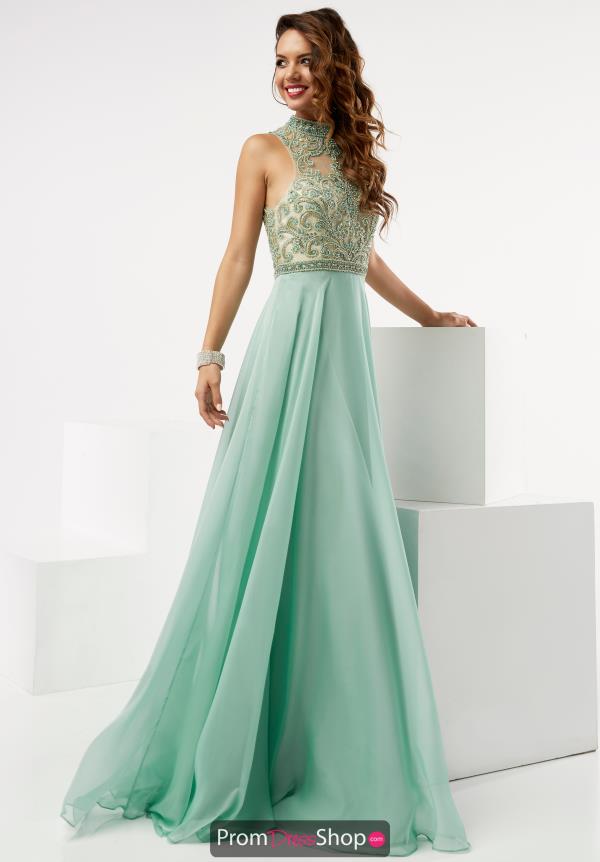 A Line Chiffon Jasz Couture Dress 5979