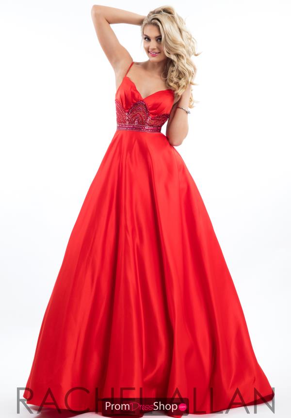 Rachel Allan A Line Sweetheart Dress 7531