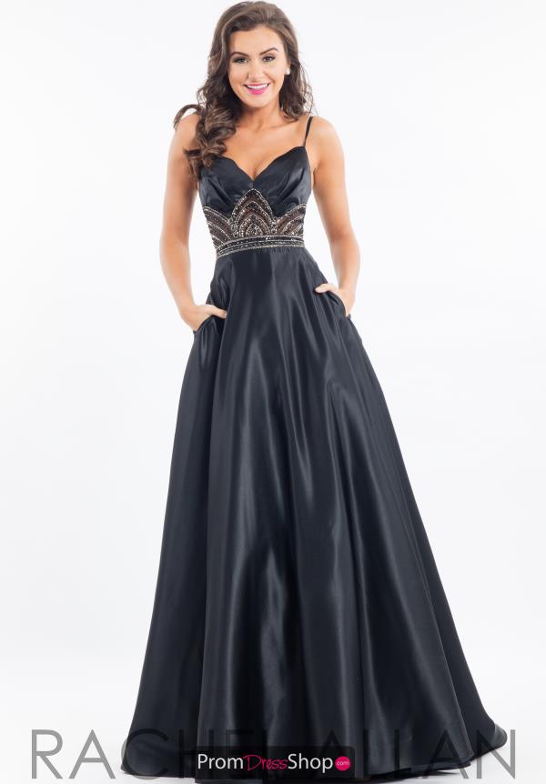 Rachel Allan A Line Sweetheart Dress 7531