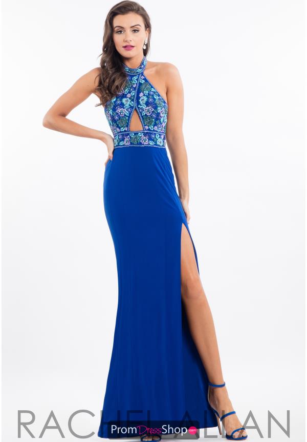 Rachel Allan Long Jersey Dress 7656