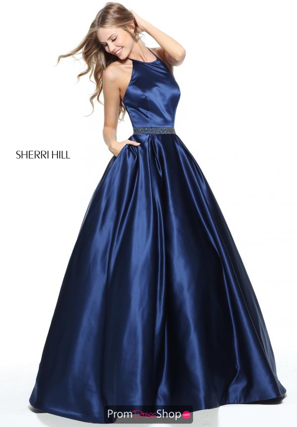 Sherri Hill Long A LineDress 51036