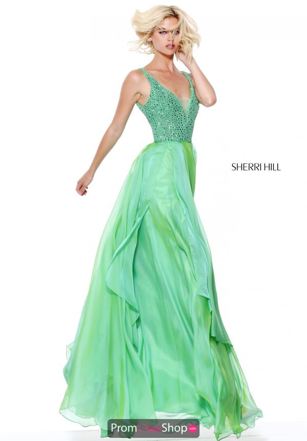 Sherri Hill Long A Line Dress 50801