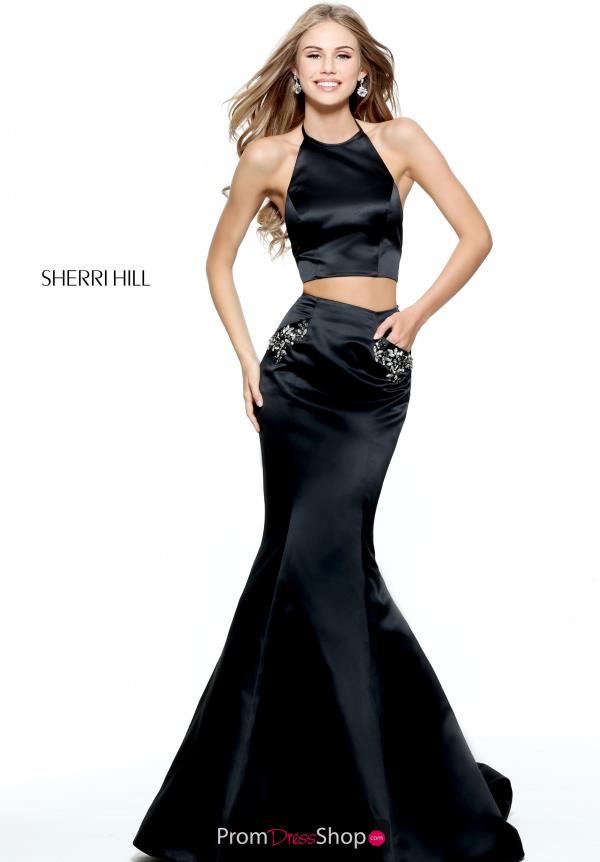 Sherri Hill Two Piece Fitted Dress 50811