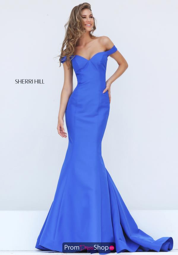 Sherri Hill Sweetheart Neckline Fitted Dress 50823