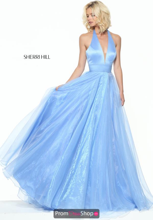 Sherri Hill Organza Long Dress 50834