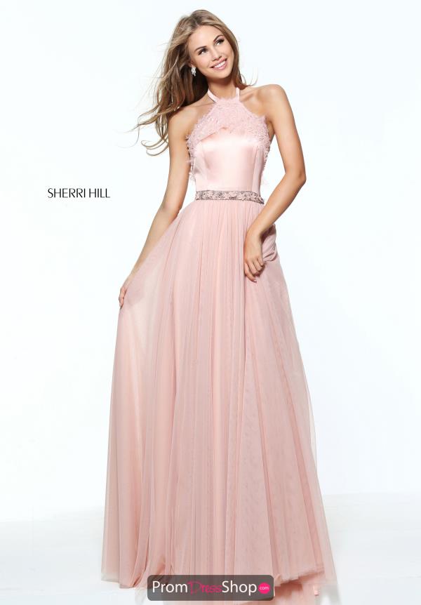 Sherri Hill Beaded A Line Dress 50999