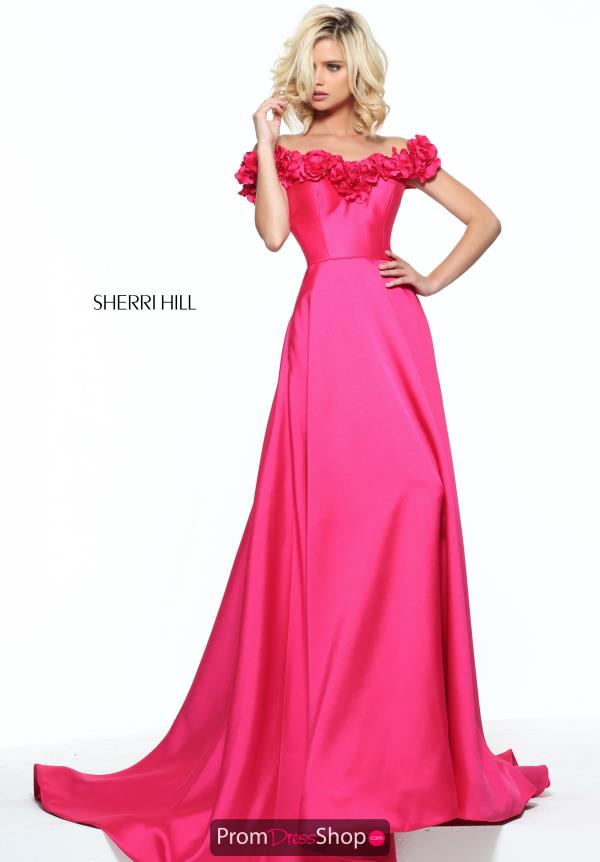 Sherri Hill Long A Line Dress 51030