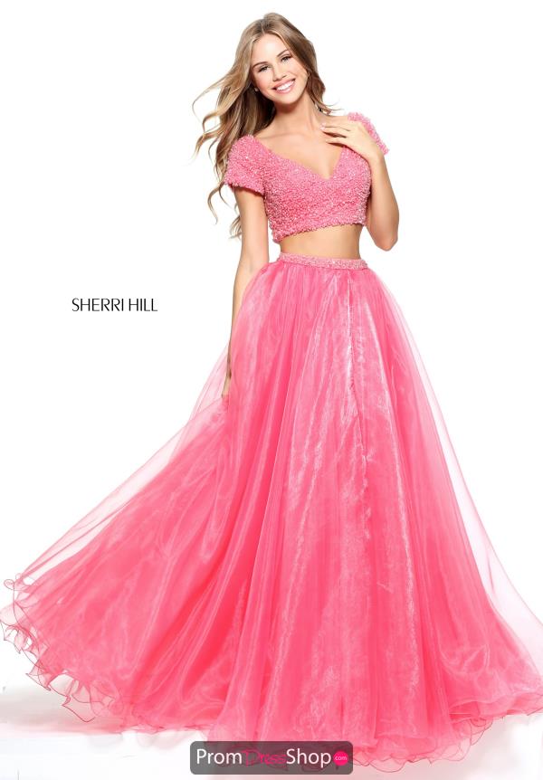 Sherri Hill Two Piece A Line Dress 51039