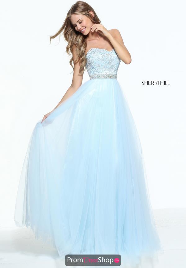 Sherri Hill Long A Line Dress 51045