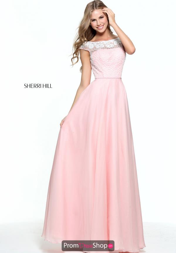 Sherri Hill Long A Line Dress 51075