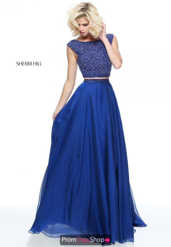 Sherri Hill Beaded Two Piece Dress 51091