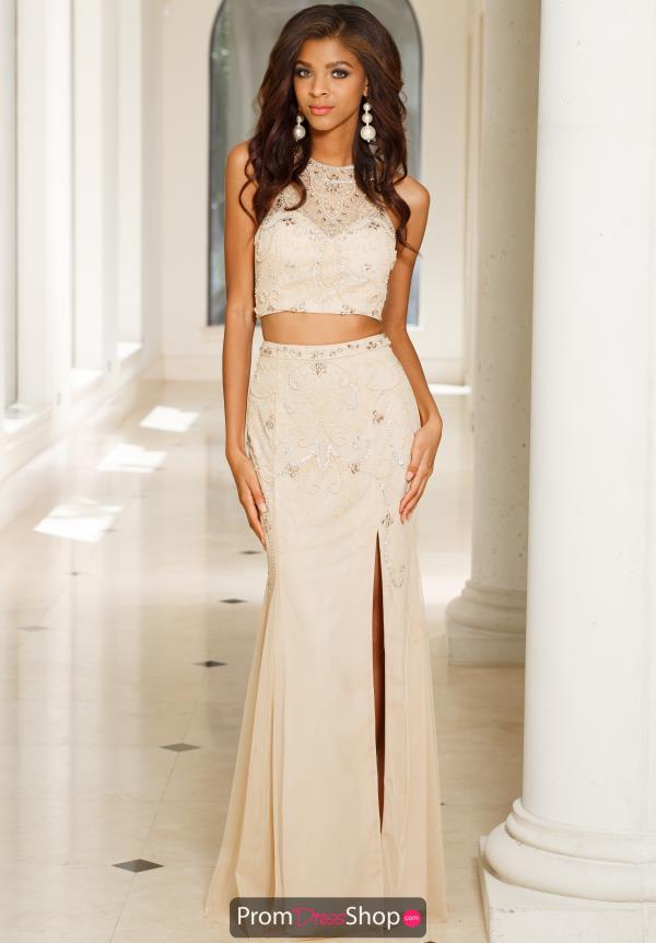 Sean 50969 Beaded Fitted Dress