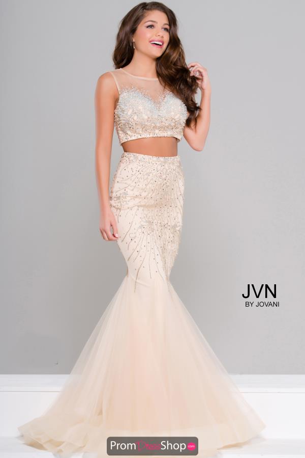 JVN by Jovani Two Piece Long Dress JVN36891