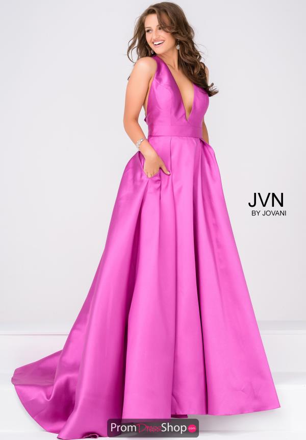 JVN by Jovani Long Full Figured Dress JVN47530