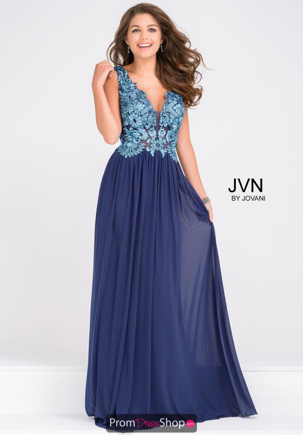 JVN by Jovani A Line Long Dress JVN47781