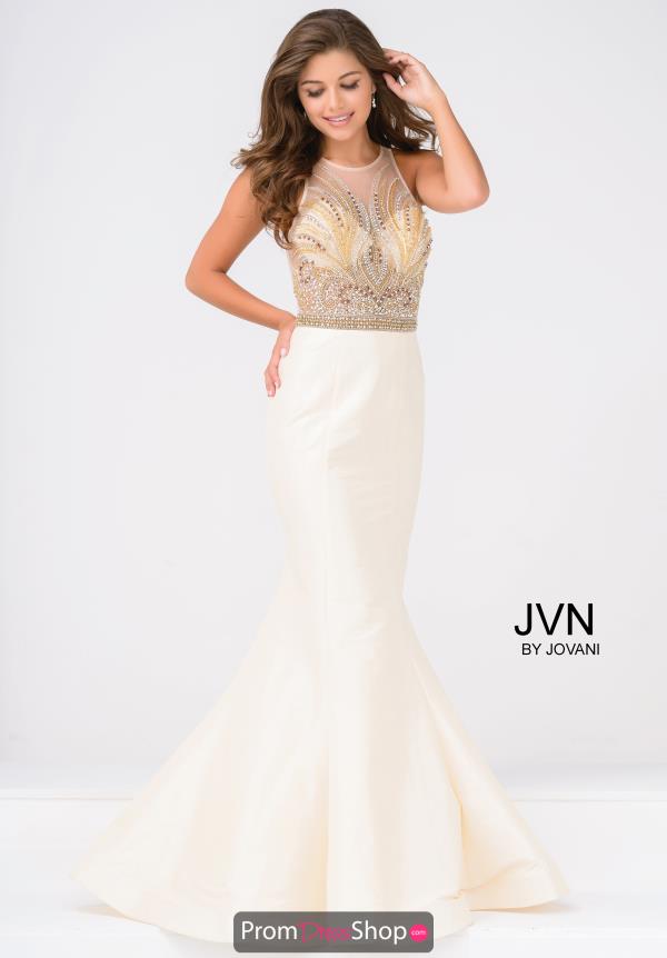 JVN by Jovani High Neckline Long Dress JVN47813