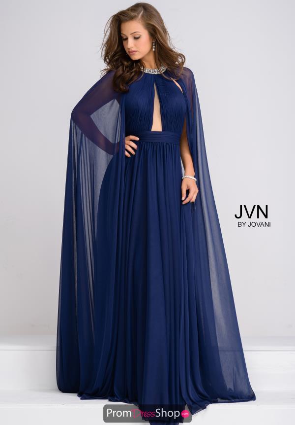 JVN by Jovani A Line Halter Dress JVN48493