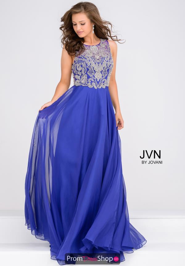 JVN by Jovani Long A Line Dress JVN48709