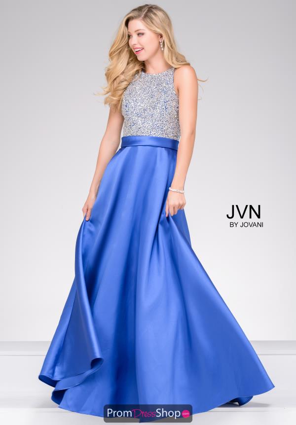 JVN by Jovani A Line Full Figured Dress JVN49432