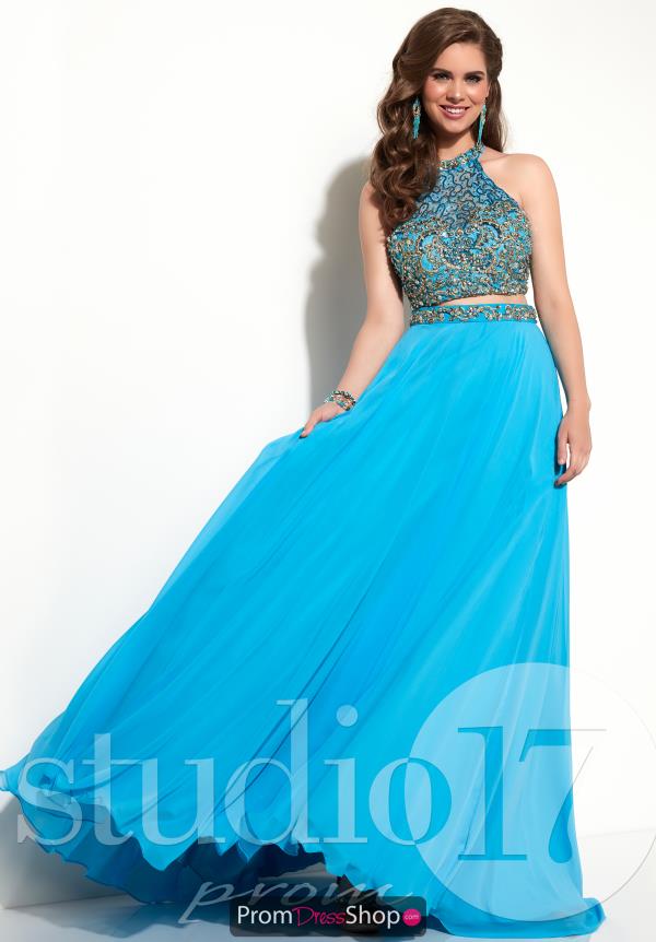 Studio 17 Beaded Long Dress 12601