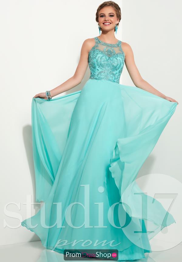 Studio 17 Beaded Long Dress 12612
