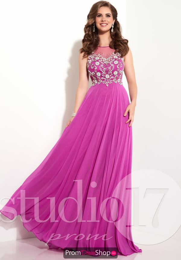 Chiffon A Line Studio 17 Dress 12621