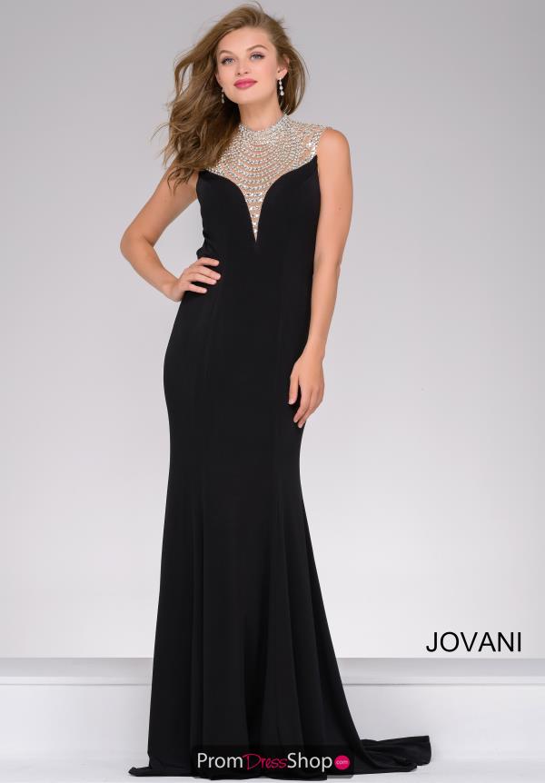 Jovani Long Jersey Dress 42240
