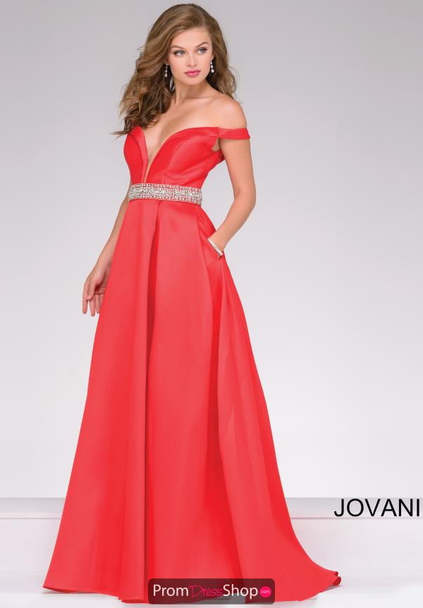 Jovani Full Figured Beaded Dress 45135