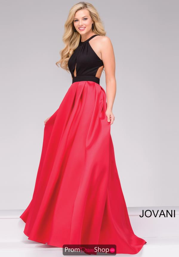 Jovani Long Neoprene Dress 45142