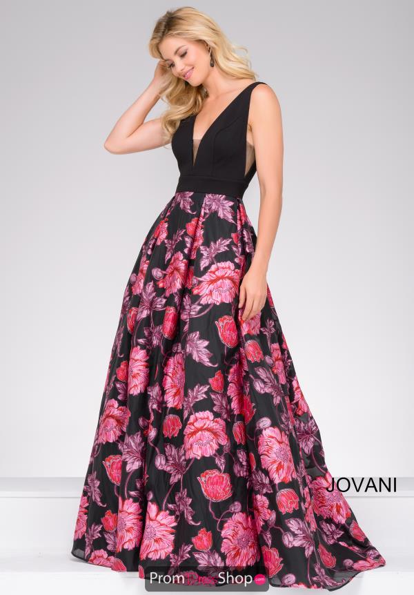 Jovani Long Black Dress 49911