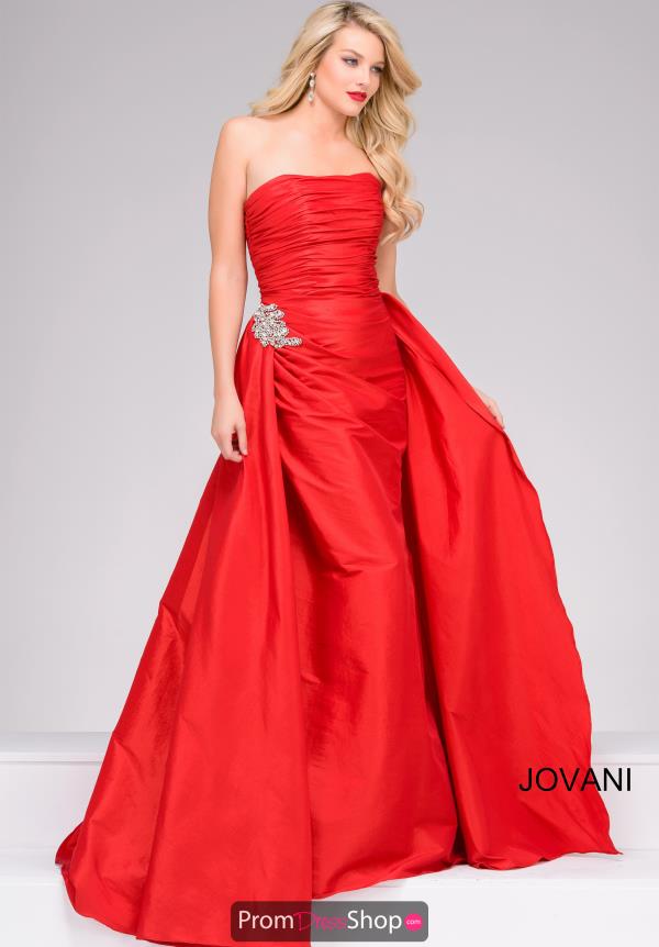 Jovani Beaded Long Dress 45079