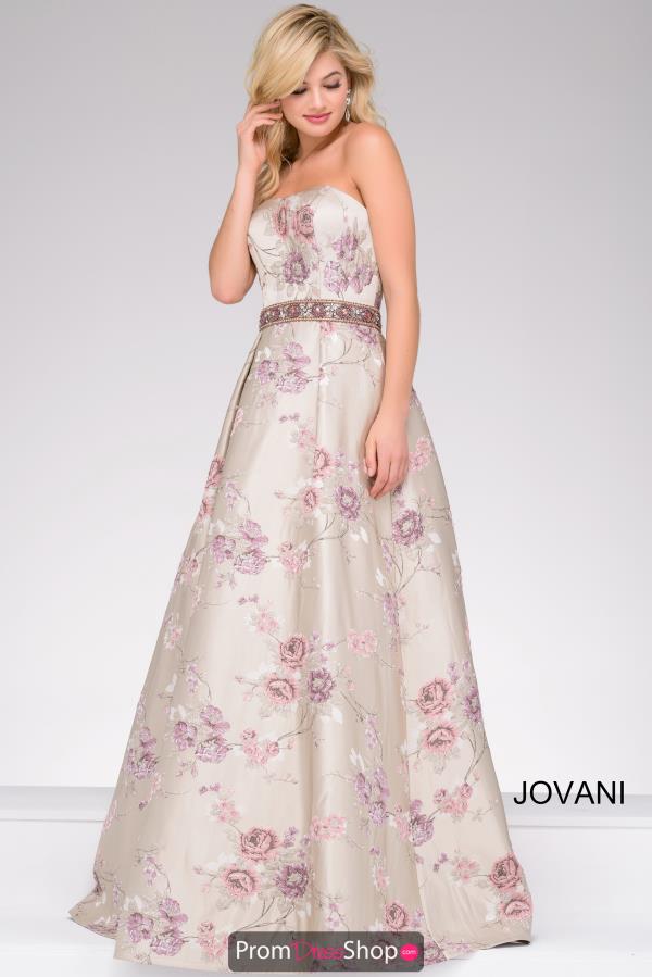 Jovani Strapless Long Dress 45740