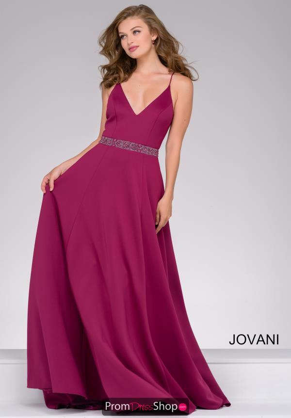 Jovani A Lin Neoprene Dress 47868