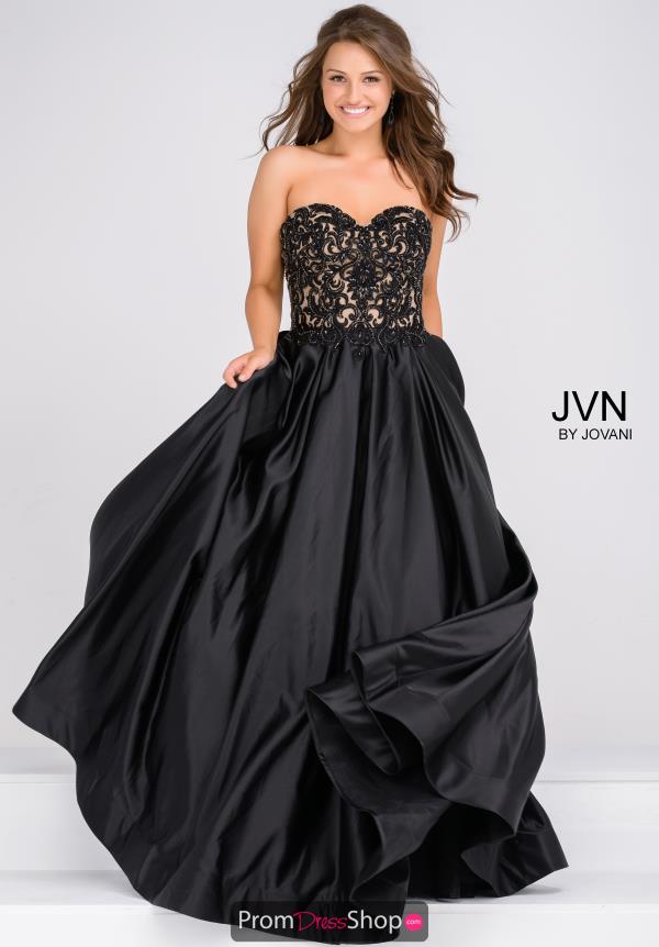 JVN by Jovani Beaded Full Figured Dress JVN45591