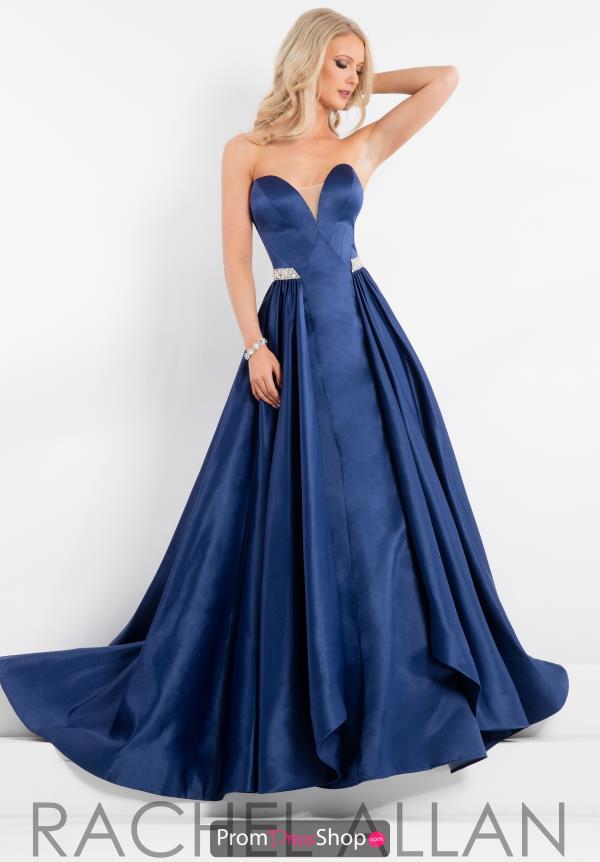 Prima Donna Pageant Satin Strapless Dress 5880