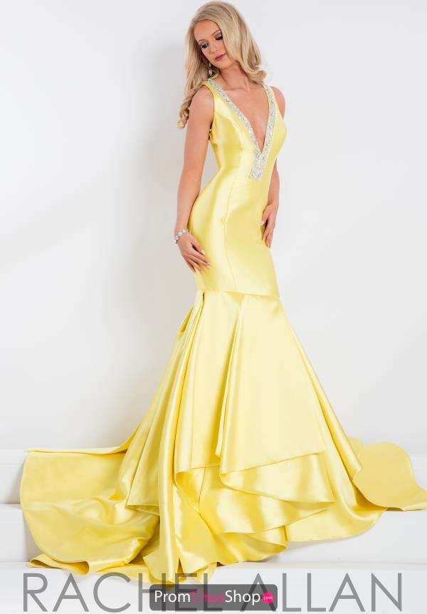 Prima Donna V- Neckline Fitted Pageant Dress 5901
