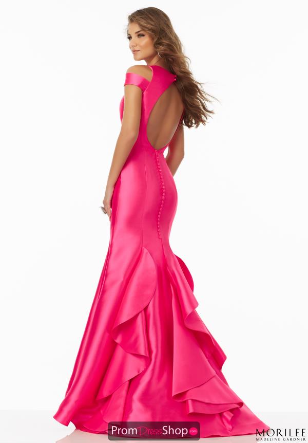 Mori Lee Cap Sleeved Fitted Dress 99007