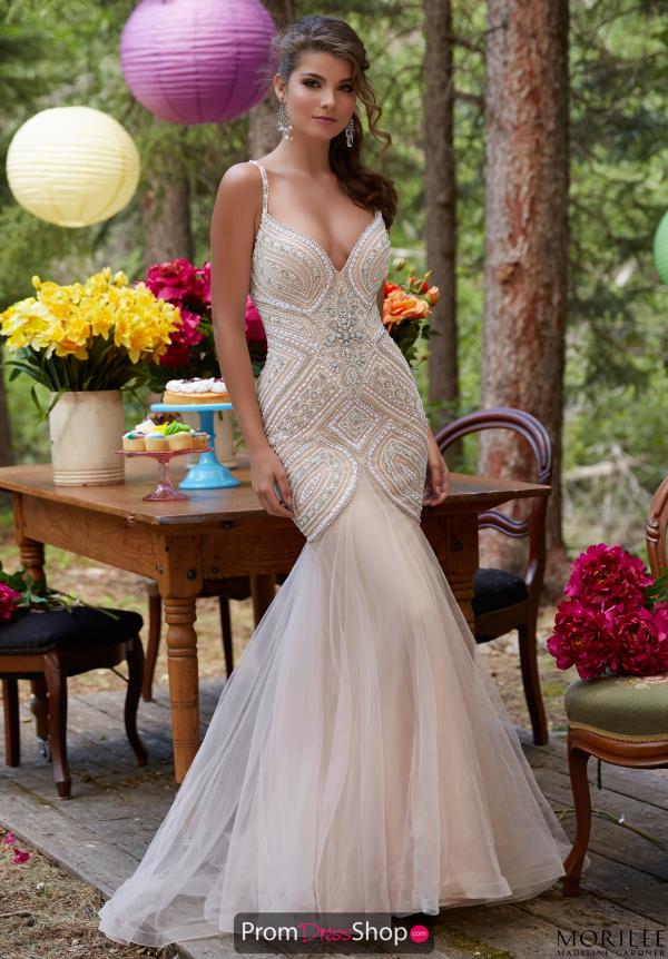 Mori Lee Sweetheart Neckline Fitted Dress 99122