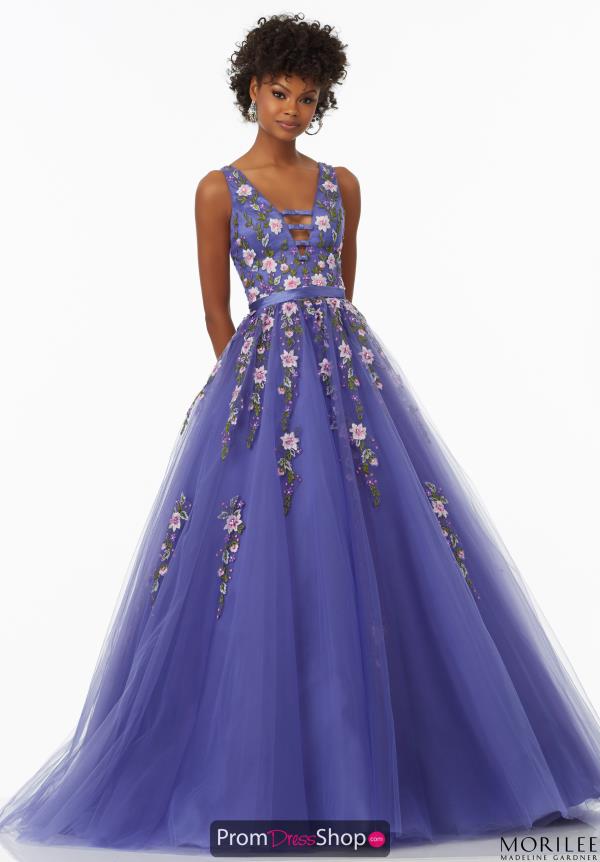 Long A Line Mori Lee Dress 99131