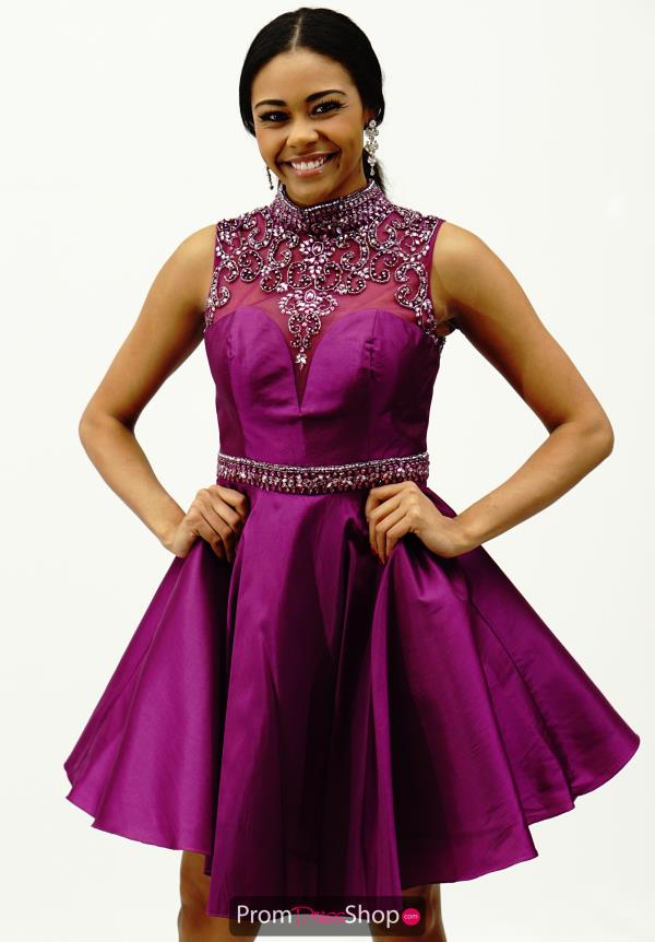 Sherri Hill Short Taffeta Dress 50726