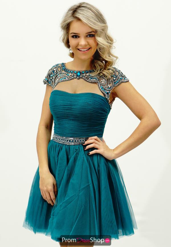 Sherri Hill Short Open Back Dress 11191