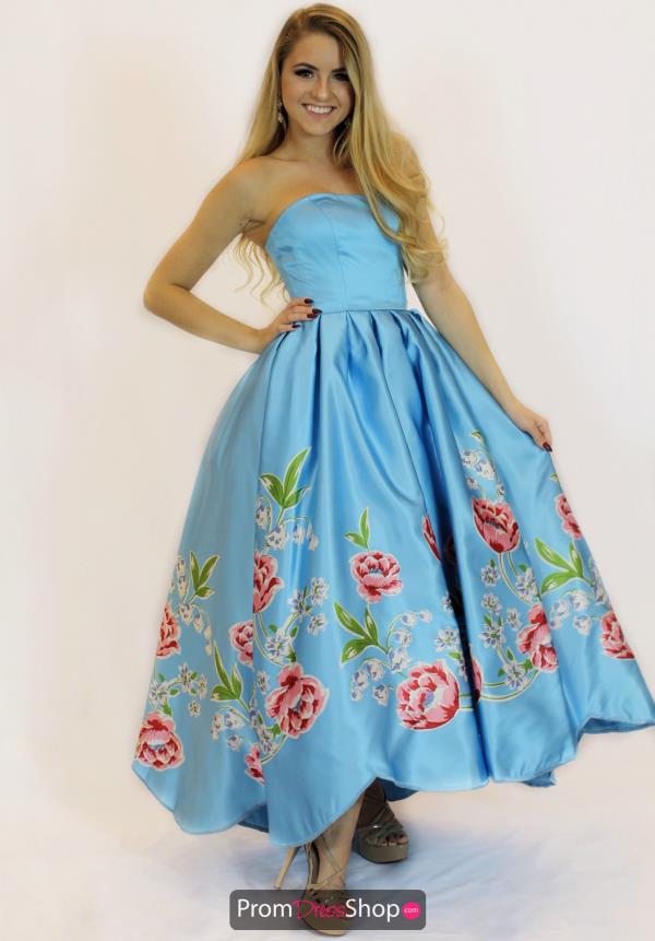 Sherri Hill Long Satin Dress 51139